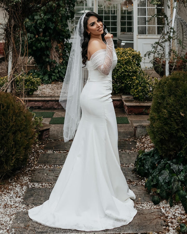 Vestido de novia de Ariana